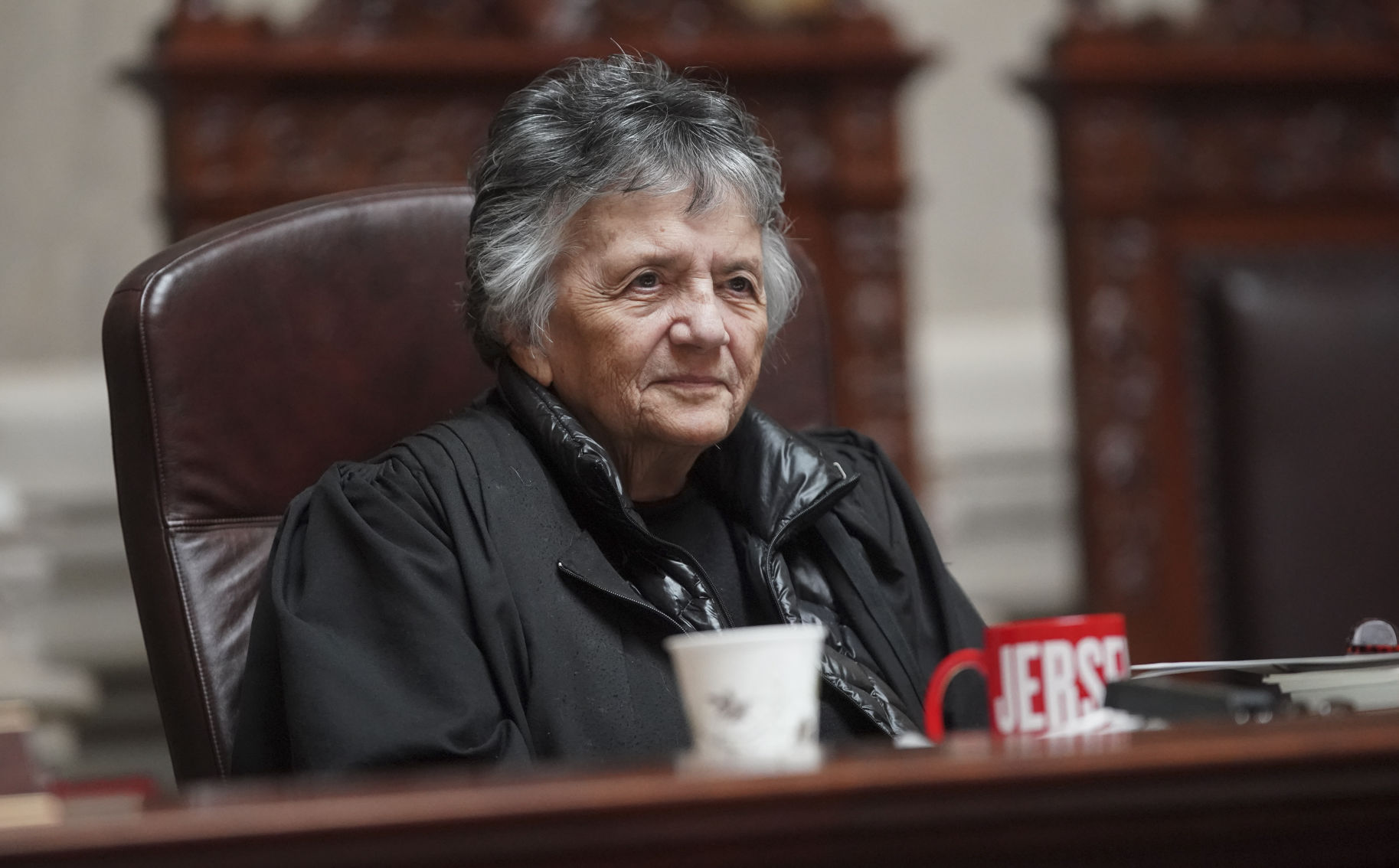 Retiring Justice Shirley Abrahamson makes her final appearance